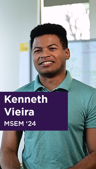 Kenneth Vieira, MSEM '24