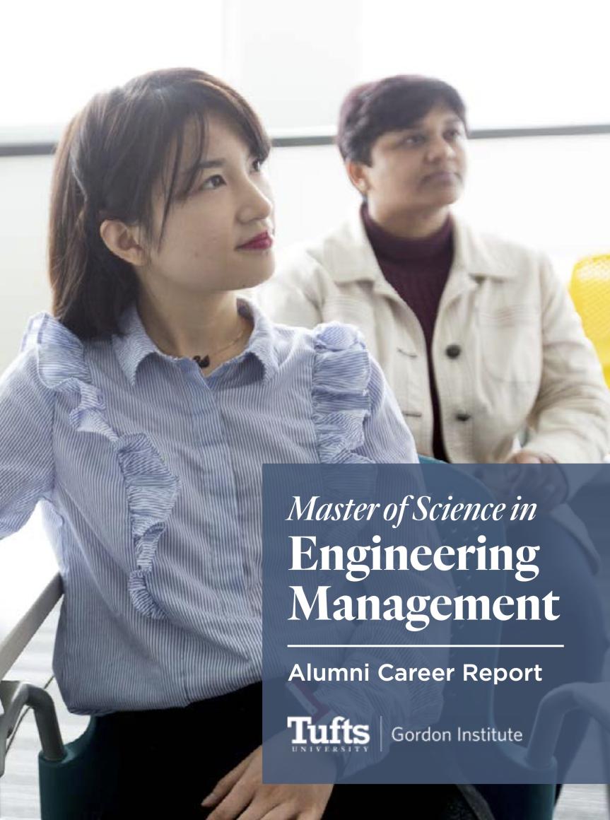 MS in Engineering Management Career Impact Report