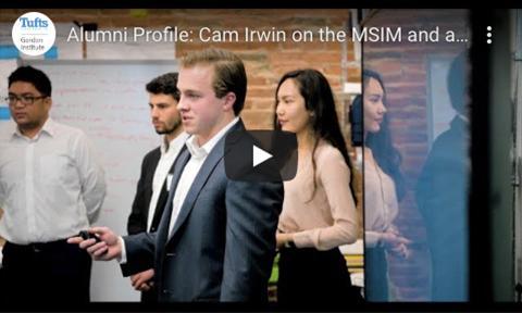 Cameron Irwin, MSIM '18 profile video