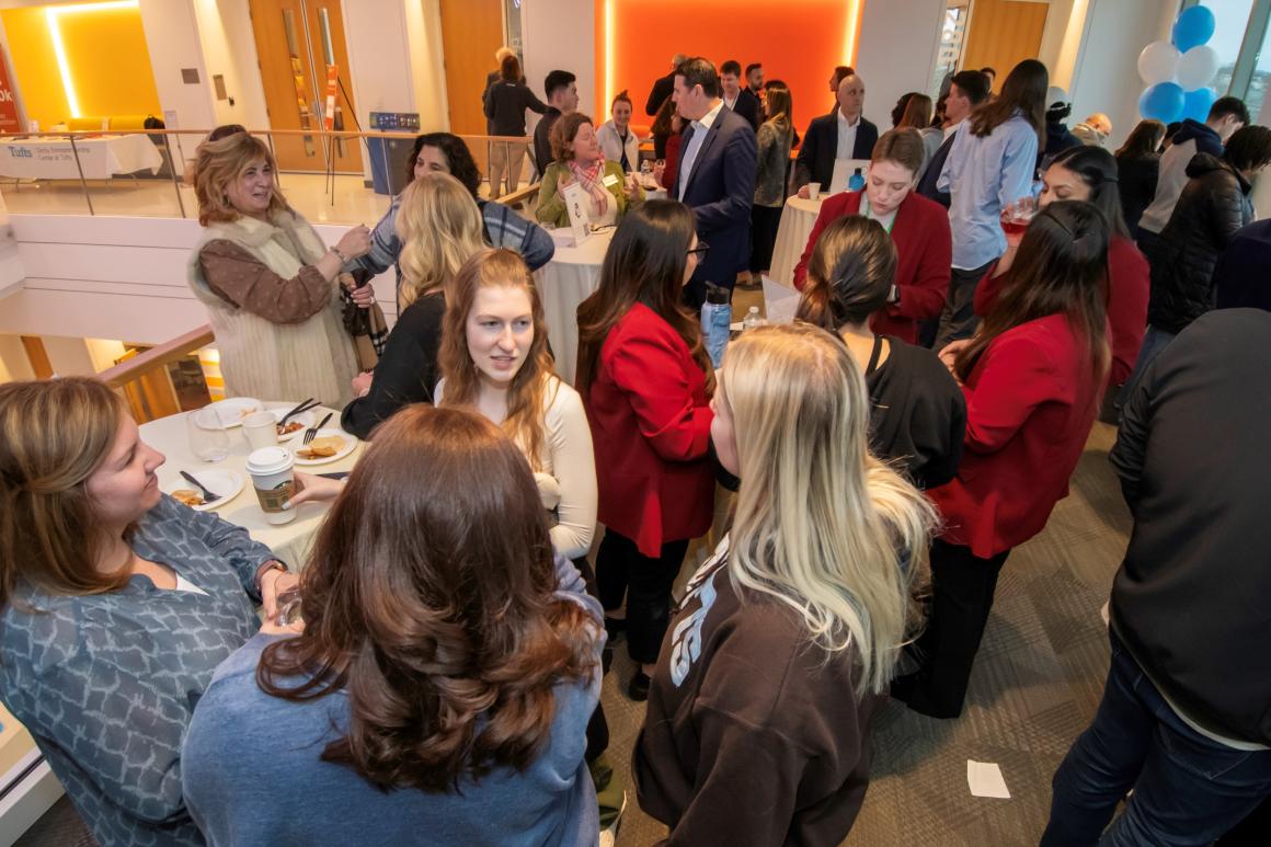 This year’s Finals also featured a networking afterparty where audience members and judges could mingle with finalist teams and enjoy refreshments.