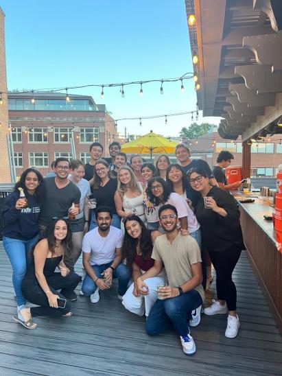MSIM '24 Cohort at Felipes Rooftop