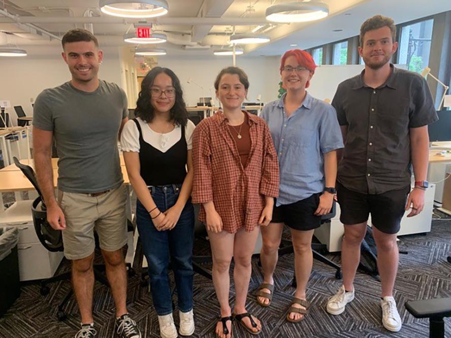 Sebastian Coates, Cofounder of Tellescope with Tufts interns