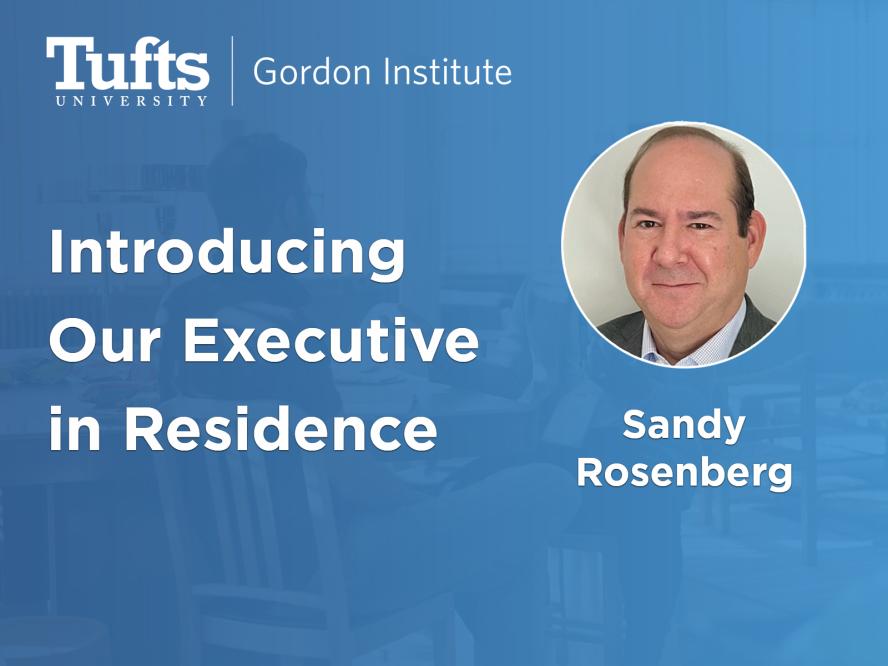 Introducing our Executive in Residence, Sandy Rosenberg