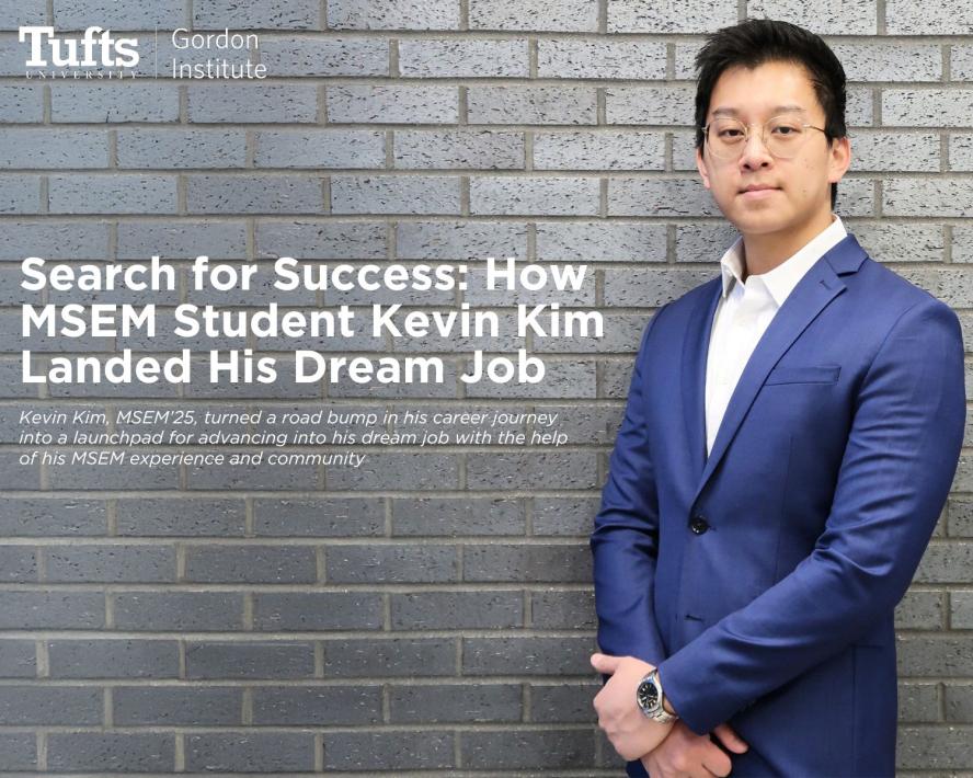 Search for Success: How MSEM Student Kevin Kim Landed His Dream Job
