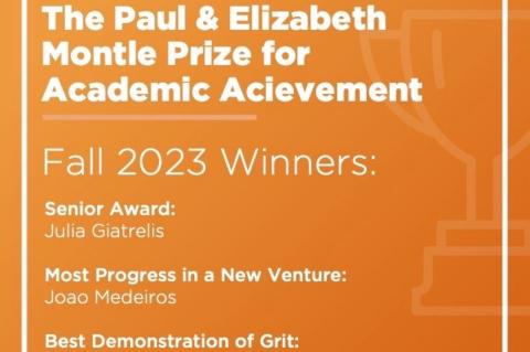 The Paul & Elizabeth Montle Prize for Entrepreneurial Achievement
