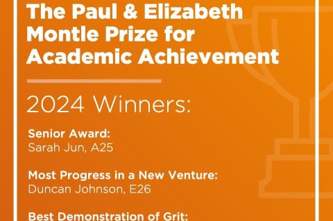 The Paul & Elizabeth Montle Prize for Entrepreneurial Achievement