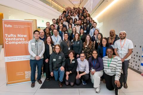 Tufts New Ventures Competition Semifinals 2025 group photo