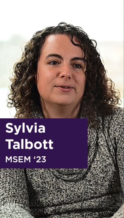 Sylvia Talbott, MSEM '23