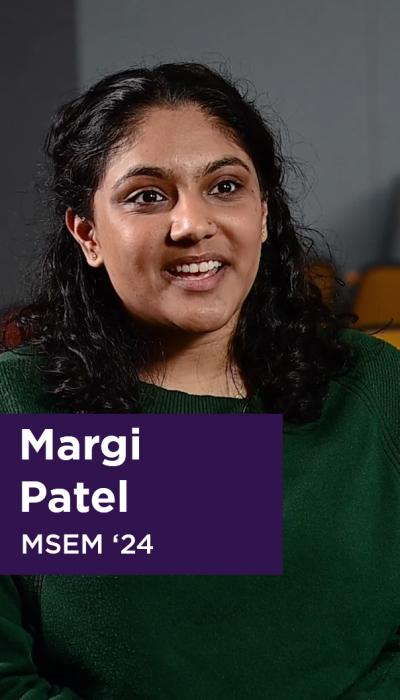 Margi Patel, MSEM '24